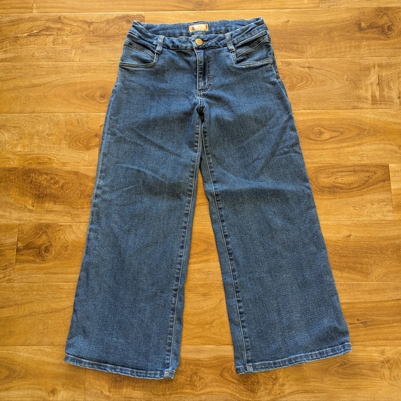 Kut from the Kloth Denim - Kut From The Cloth Meg Fab Ab Mid Rise Wide Leg Jeans Women's Size 6 Stretch